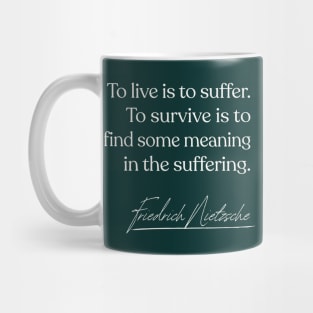 Friedrich Wilhelm Nietzsche Quotes Mug